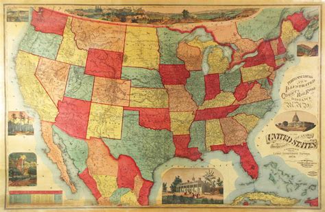 Map Of Usa Vintage – Topographic Map of Usa with States