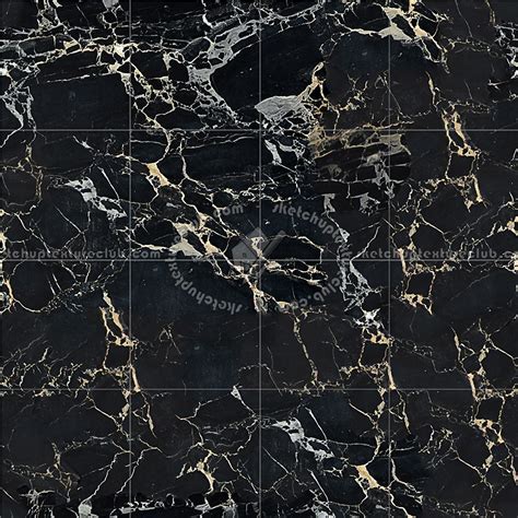 Portoro black marble tile texture seamless 14135