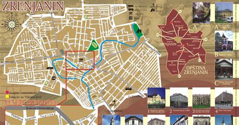 Old Zrenjanin/Stari Zrenjanin/Nagybecskerek régen: Zrenjanin: City Map ...