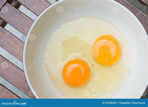 Raw egg yolk stock photo. Image of heart, healthy, healthcare - 53528638