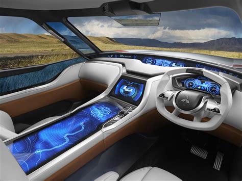 Car Interiors (Search results for: mitsubishi) | Future car, Concept ...