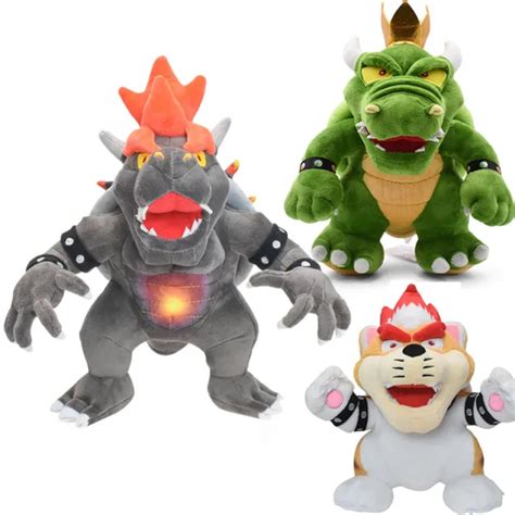 SUPER MARIO BROS King Koopa Bowser Fury Bowser Plush Toys Dolls ...