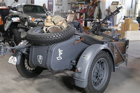 OldMotoDude: 1942 BMW R75 WH Military Sidecar Rig and Trailer from ...