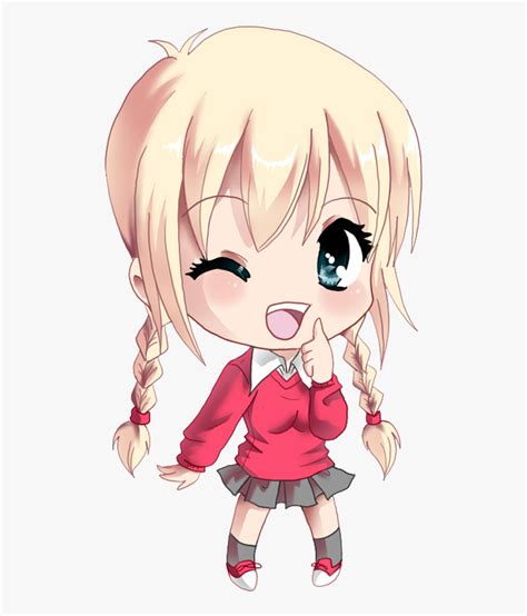 Wink - Excited Anime Girl Png, Transparent Png - kindpng