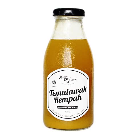 Suwe Ora Jamu - Jamu Houseblend - Temulawak Rempah - 300ml - Vivre Gourmet