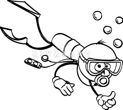 Free Diver Cartoon, Download Free Diver Cartoon png images, Free ...