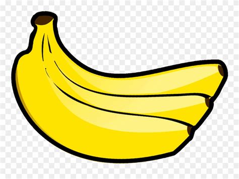 Gambar Kartun Pisang - Pisang Clipart - Png Download (#4236975 ...