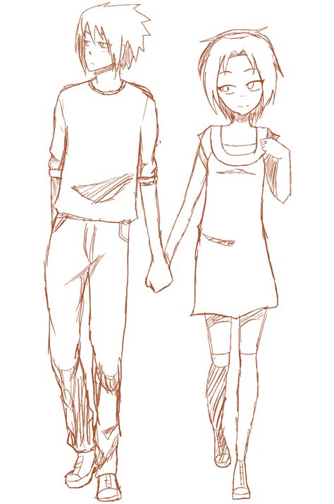 Couples Holding Hands Drawing at GetDrawings | Free download