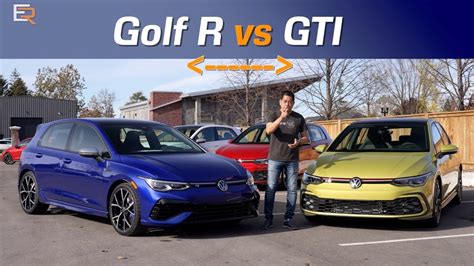 2022 VW GTI or Golf R - Which is the Best Hot Hatch for you? - YouTube