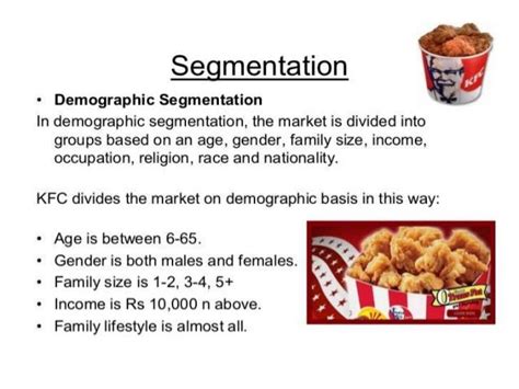 Marketing Mix of KFC