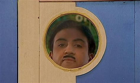 Jethalal Looking From Window - Meme Template