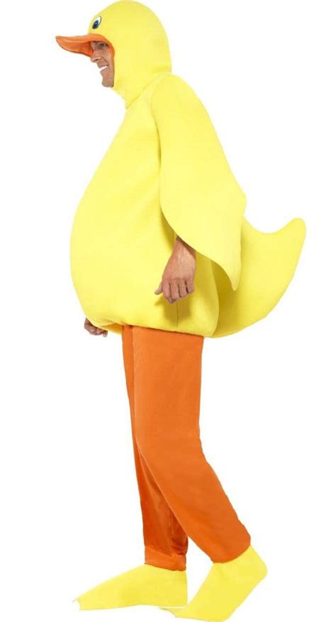 Adult's Yellow Duck Fancy Dress Costume | Funny Yellow Duck Outfit