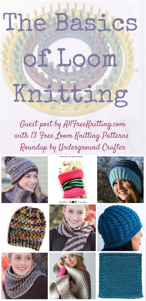 AllFreeKnitting Guest Post: The Basics of Loom Knitting (with Pattern ...