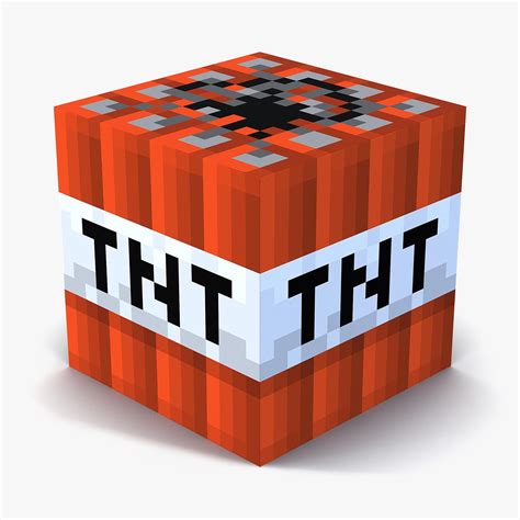 Minecraft TNT 3D Model #AD ,#Minecraft#TNT#Model | Minecraft characters ...