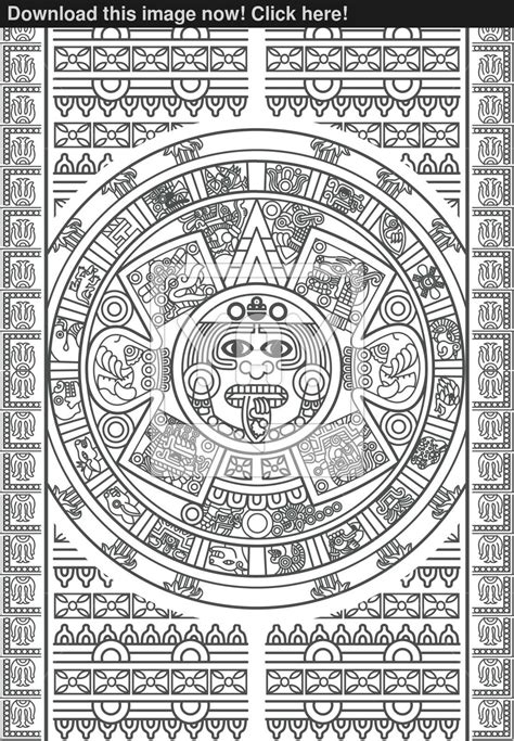 Free 268 Aztec Calendar Svg Free SVG PNG EPS DXF File