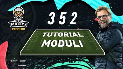 PRO CLUB FIFA 20 • Info MODULO 352 🎮 - YouTube