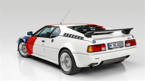 The M1 was the first BMW Motorsport car in the Eighties