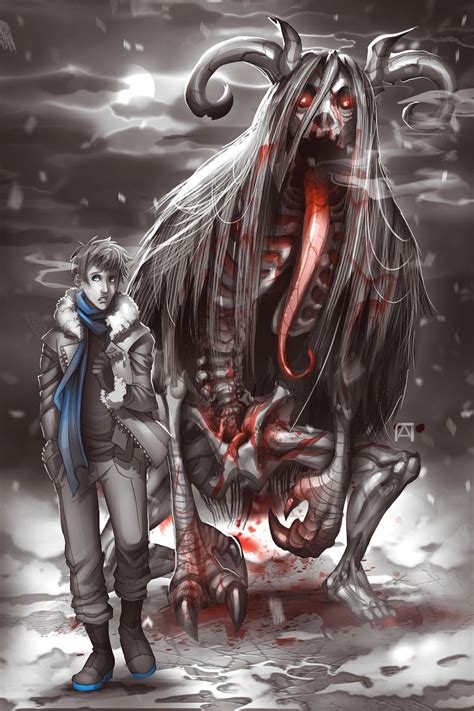 Wendigo Snow | Wendigo by Pechan on deviantART. It's kinda cute ...