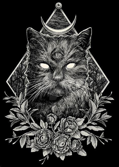 The evil cat by emadaldean on DeviantArt