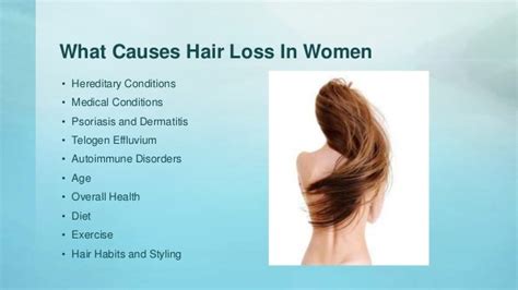 What Can Cause Hair Loss In Women