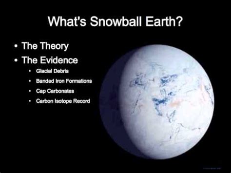 Snowball Earth part 1 - YouTube