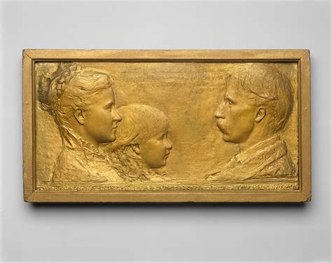 Augustus Saint-Gaudens | Richard Watson Gilder, Helena de Kay Gilder ...