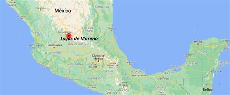 ¿Dónde está Lagos de Moreno? Mapa Lagos de Moreno - ¿Dónde está la ciudad?