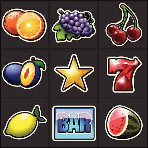 Best Slot Machine Symbols Illustrations, Royalty-Free Vector Graphics ...