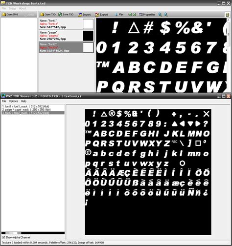 Gta font generator