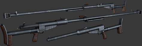 ArtStation - PTRD-41 Anti-tank Rifle