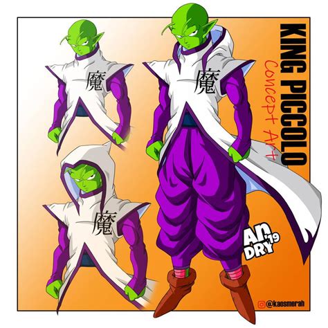 KING PICCOLO by kaosmerah on DeviantArt | Dragon ball super manga ...