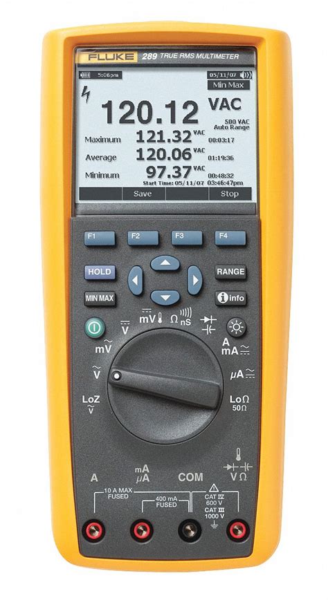 FLUKE FLUKE (R) Fluke-289 Series, Full Size - Advanced Features ...