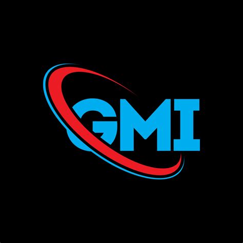 logotipo gmi. letra gmi. diseño del logotipo de la letra gmi. iniciales ...