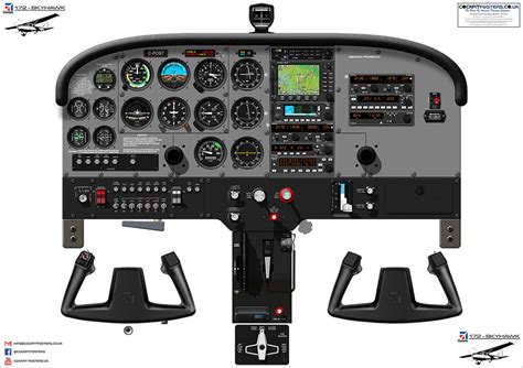 Cessna 172 Skyhawk Cockpit