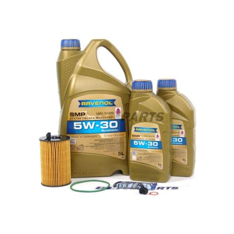 Audi A6 Oil Change Kit - 2014-16 3.0L TDI Diesel - 5w30 Synthetic ...