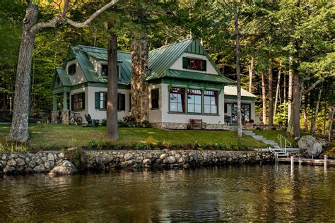 Lakeside Maine Cottage | TMS Architects | Lake houses exterior, Maine ...