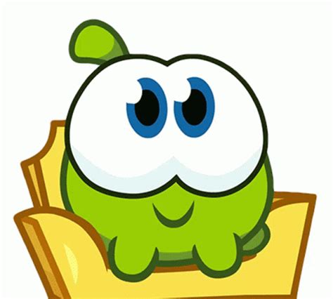 Cute Nibble Nom Sticker – Cute Nibble Nom Om Nom And Cut The Rope ...