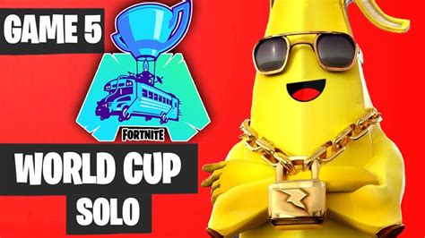 Fortnite World Cup SOLO Game 5 Highlights [Fortnite World Cup ...