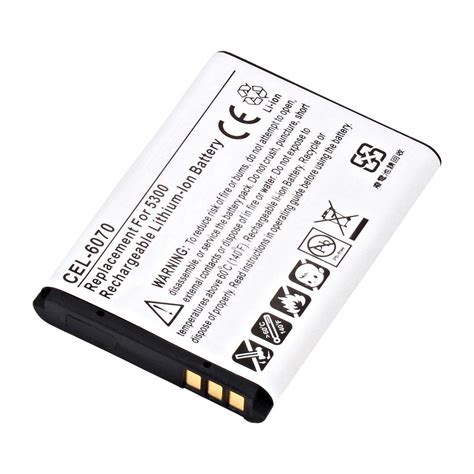 Replacement Nokia 3220, 5140 Cell Phone Battery | Battery Mart