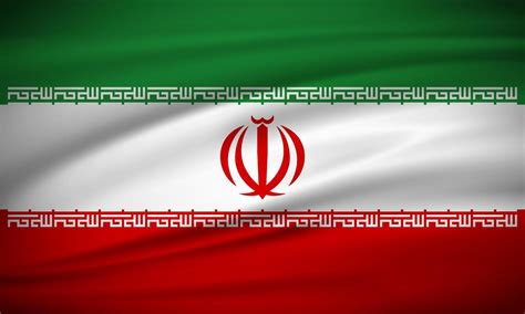 Elegant realistic Iran flag background. Iran Independence Day design ...