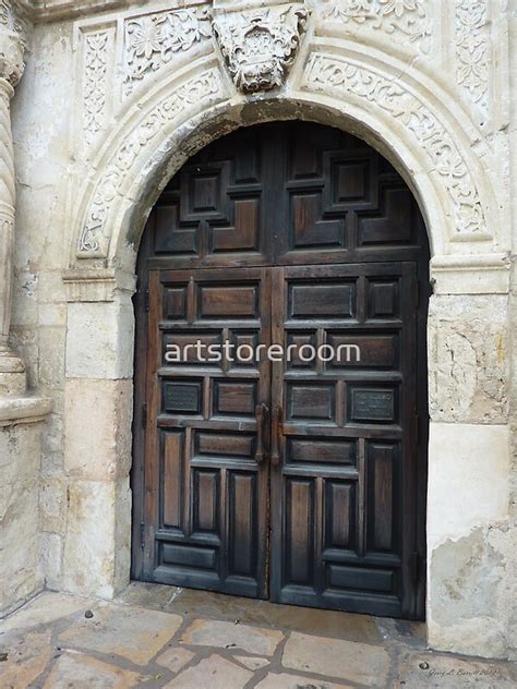 "Door of the Alamo" by artstoreroom | Redbubble