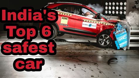 Top 6 safest car in india - YouTube