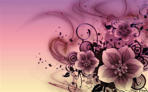 Abstract Floral Desktop Wallpapers - Top Free Abstract Floral Desktop ...