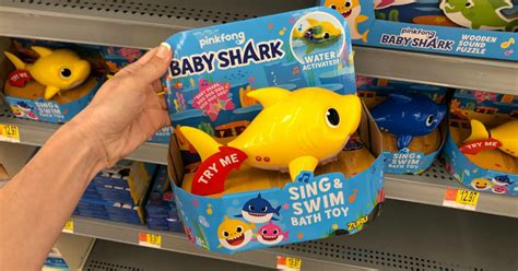 Baby Shark Sing & Swim Bath Toy Only $12.97 on Amazon | Plays "Baby ...