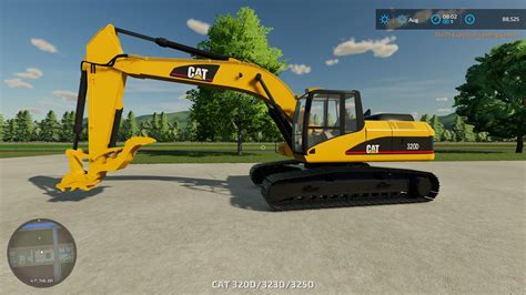 CAT 20 TON EXCAVATOR PACK V1.0 – FS22 mod