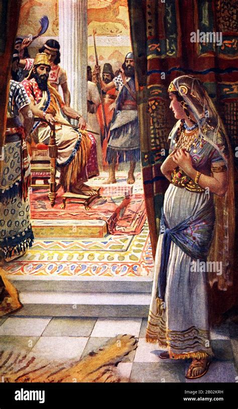 Esther and king ahasuerus hi-res stock photography and images - Alamy