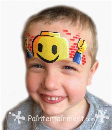 Lego facepainting for boys and girls who love Legos. Great boy ...