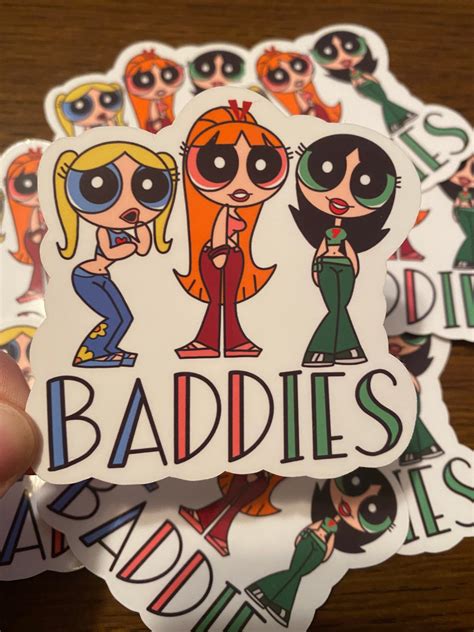 Grown Powerpuff Girls Baddies Sticker - Etsy UK