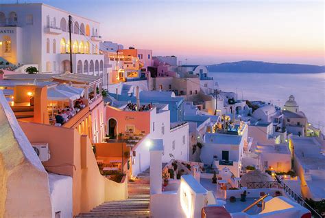 Santorini Greek Island In The Mediterranean Sea Photograph by Fabrizio ...