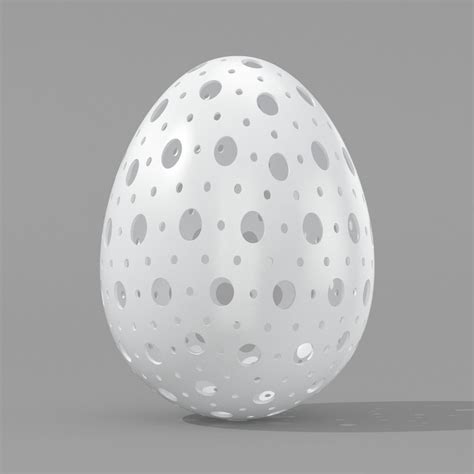 3D print model Egg Sculpture N003 | CGTrader